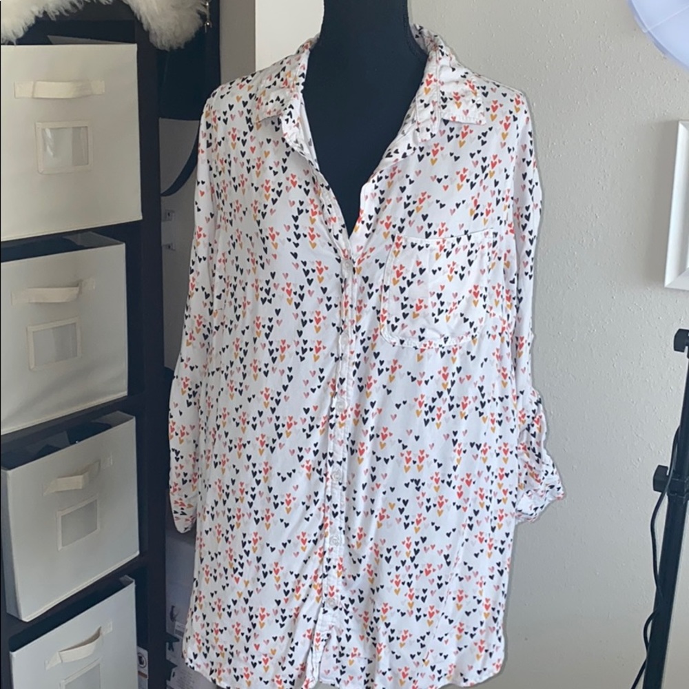 Velvet Heart - ELISA long sleeve button up 💜